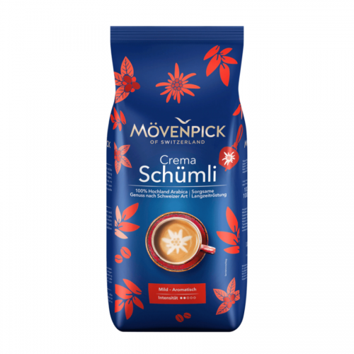 Кава в зернах Movenpick Crema Schumli 1кг