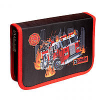 Пенал твердый одинарный с двумя клапанами HP-04 Fireman Smart 533296