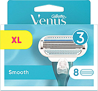 Gillette Venus Smooth 8шт. ОРИГИНАЛ Сменные лезвия, кассеты для бритья