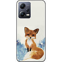 Силіконовий чохол для Xiaomi Redmi Note 12 5G з картинкою Лиса