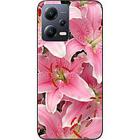 Силіконовий чохол для Xiaomi Redmi Note 12 5G з картинкою Лілії