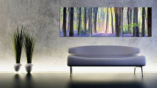 Картина декоративна "Голубий ліс"