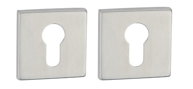 Накладка під циліндр MVM E12 SS нержавіюча сталь (Китай)