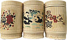 Бамбукова еко чашка з кришкою "Квіти" 250мл, натуральний бамбук ручна робота, фото 8