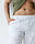 Медичні штани чоловічі джогери білі, фото 3