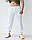 Медичні штани чоловічі джогери білі, фото 6