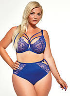 Бюстгальтер з м'якими чашками чорний Soft Kris Line sisi жіноча спідня білизна великих розмірів груди