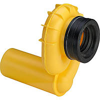 Сифон для пісуара боковий VIEGA пластик вбудований боковий 90° (жовтий) 492465 Baumar - Знак Якості