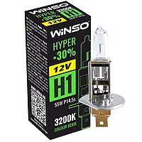 Галогеннна лампа Winso H1 12V 55W P14.5s HYPER +30%