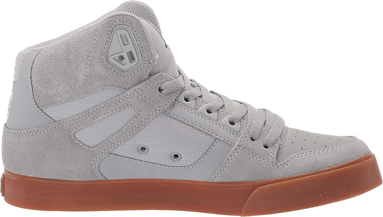 Grey dc high tops best sale