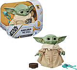М'яка Звукова Іграшка Малюк Йоду Мандалорець Зіркові Війни The Child Talking Plush Hasbro F1115, фото 4