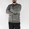 Толстовка чоловіча  на блискавці Кофта спортивна трикотажна M - 3XL Tovta (Угорщина) Меланж, фото 7