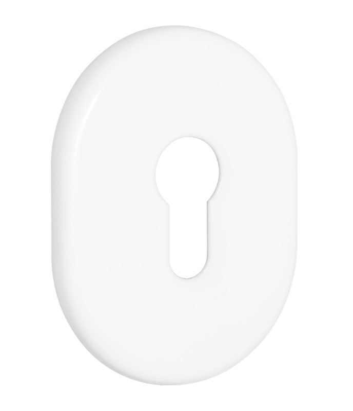 Накладка DISEC KT036 DIN OVAL білий (Італія)