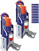 2 швидкознімні бластери Hasbro Nerf N-Strike Elite Disruptor (С2544) 2 шт 6-ти дротик обертовий барабан