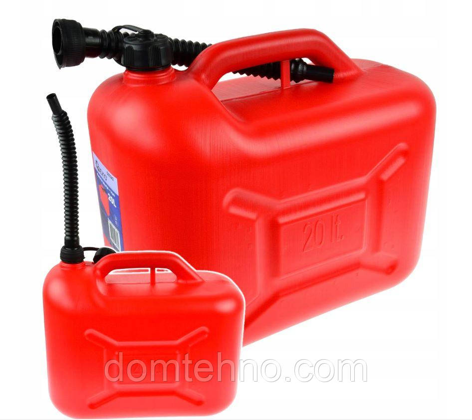 Каністра пластикова 20л + лійка G03242 GEKO, фото 1
