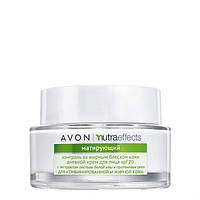 Матирующий дневной крем для лица «Контроль жирного блеска кожи» SPF 20 Nutra Effects (50 мл) Avon Эйвон