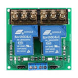 2-канальний модуль реле 12V30А SLA 12VDC SLC, фото 3