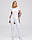 Комплект: медична сорочка Стефанія + медичні брюки жіночі Торонто + футболка #3, фото 6