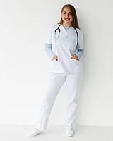 Комплект: костюм медичний жіночий Топаз + лонгслів медичний жіночий #6