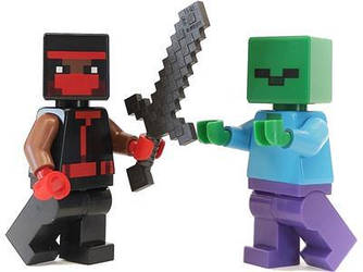 Lego Minecraft Ninja, Zombie and TNT Launcher: набір Нінзя, Зомбі і вибухова катапульта   662304