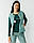 Комплект: медична жилетка жіноча Женева + лонгслів жіночий + медичні джогери жіночі #8, фото 4