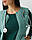 Комплект: медична жилетка жіноча Женева + лонгслів жіночий + медичні джогери жіночі #8, фото 5