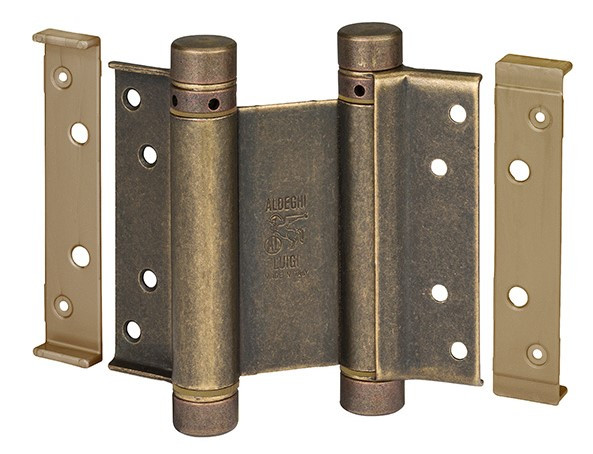 Петля барна Aldeghi Luigi 101OA100B2 100 мм антична латунь (Італія)