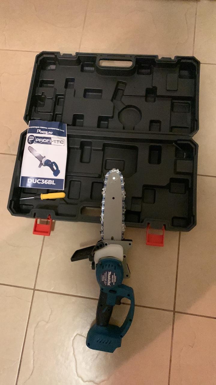 Акумуляторна безщіткова ланцюгова пила Makita DUC254 шина 8" (Без АкБ.і Без Заряд.)!