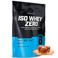 Протеїн ізолят BiotechUsa iso whey zero 500 грам без лактози Полуниця