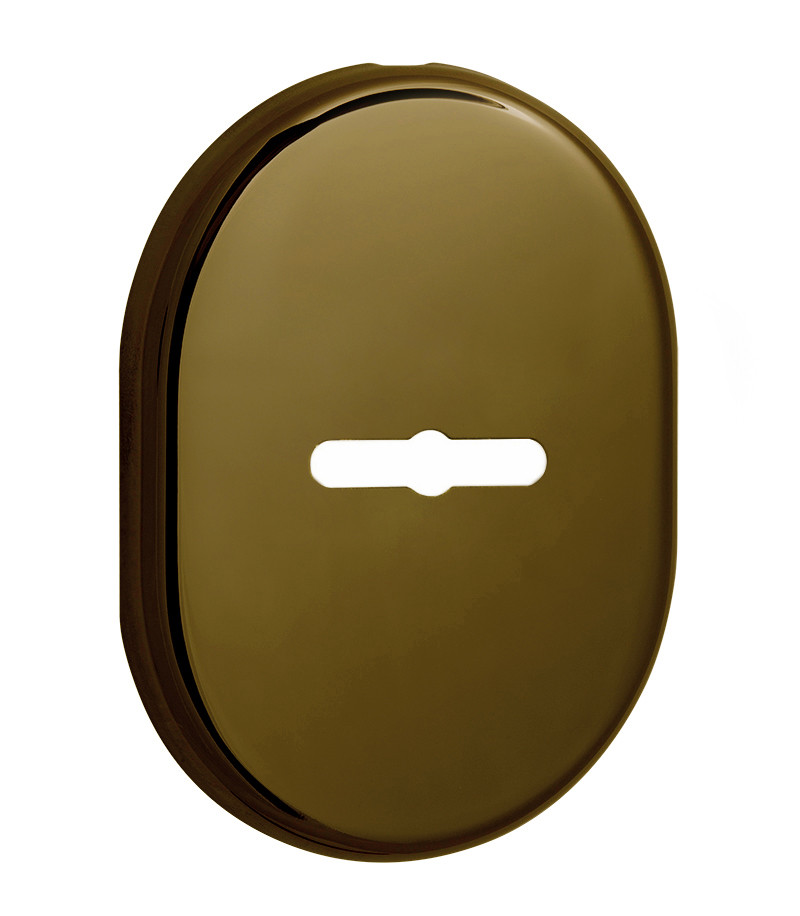 Накладка під сувальдний ключ DiSec KT090 MATRIX OVAL бронза pvd (Італія)