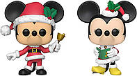 Funko Pop!: Bundle of 2: Mickey Mouse and Minnie Mouse Holiday