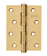 Петля дверная универсальная Linde H-100 SB матовая латунь (Китай)