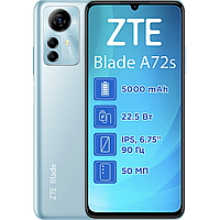 ZTE Blade A72S 4/128GB Blue