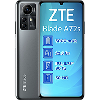 ZTE Blade A72S 4/64GB Grey