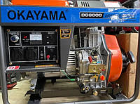 Генератор дизельный Okayama DG-8000 7 кВт 100% Медная обмотка