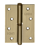 Петля дверная правая Linde H-100R AB старая бронза (Китай)