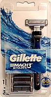 Бритва Gillette Mach3 Мак3 Start 3 кассеты