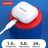 Бездротові навушники Bluetooth (Білі) ThinkPlus LP 40 - Lenovo