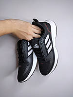 Чоловічі кросівки сітчасті легкі Adidas Black р43