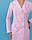 Медичний халат жіночий Моніка світло-рожевий, фото 6