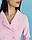 Медичний халат жіночий Моніка світло-рожевий, фото 7