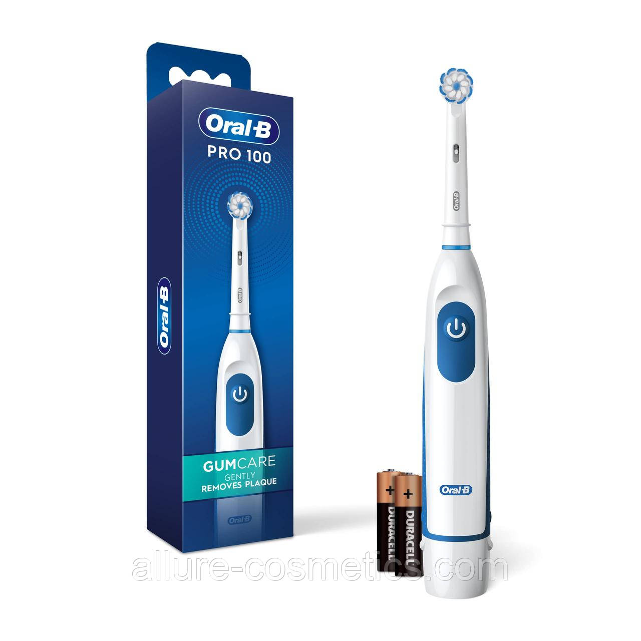 Електрична зубна щітка зі змінною насадкою Oral-B Braun PRO-100 Gum Care power toothbrush