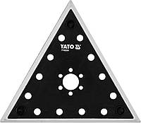 Насадка трикутна для шліфмашини YT-82350 YATO : 280 мм [20/60] Baumar - Знак Качества