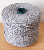 Пряжа напівшерсть 80 % вовни (Україна)  № 22 СВІТЛИЙ СІРИЙ