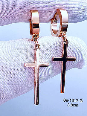 Сережки Stainlees Steel, фото 1