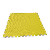 Детский коврик-пазл 1000х1000х10 мм желтый