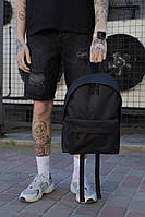 Городской рюкзак without compact black хорошего качества, стильный повседневный рюкзак LOV