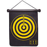 Магнітна мішень для гри в дартс Baili двостороння 32x40 см, фото 5