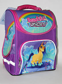 Рюкзак шкільний для 1-2 класу "Beautiful Unicorng"