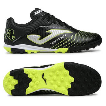 Сороконіжки Joma XPANDER чорно-жовті XPAS2301TF, Чорний, Розмір (EU) — 41